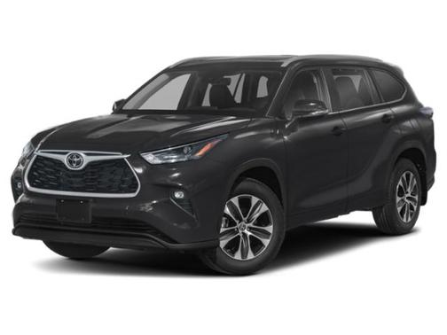 Midnight Black Metallic 2023 Toyota Highlander XLE
