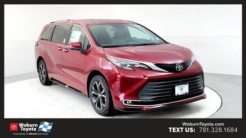Ruby Flare Pearl 2026 Toyota Sienna Platinum