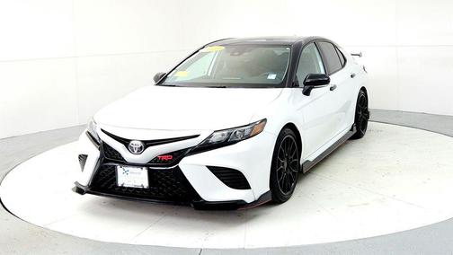 Wind Chill Pearl/Midnight Black Metallic 2023 Toyota Camry TRD