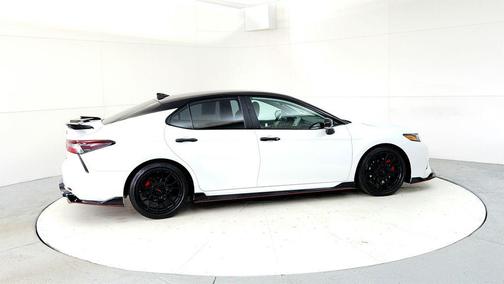 Wind Chill Pearl/Midnight Black Metallic 2023 Toyota Camry TRD