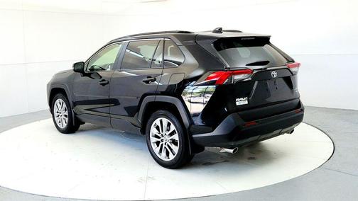 Midnight Black Metallic 2021 Toyota RAV4 XLE Premium