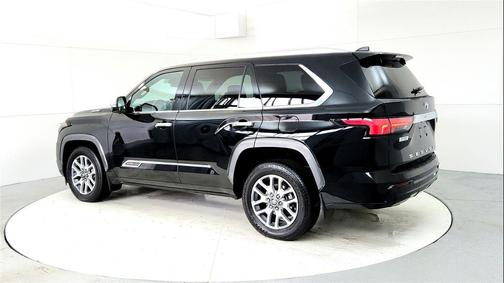 Midnight Black Metallic 2025 Toyota Sequoia 1794 Edition