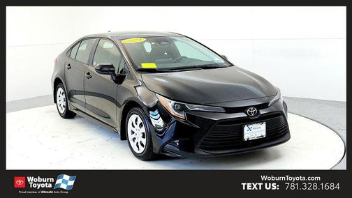 Midnight Black Metallic 2024 Toyota Corolla LE