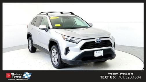 Silver Sky Metallic 2023 Toyota RAV4 Hybrid XLE