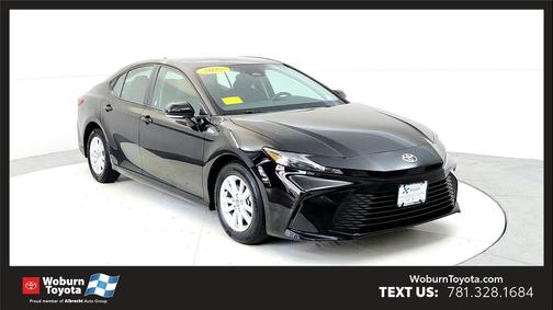 Midnight Black Metallic 2025 Toyota Camry LE