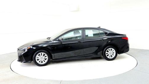 Midnight Black Metallic 2025 Toyota Camry LE