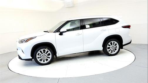 Wind Chill Pearl 2025 Toyota Highlander Limited