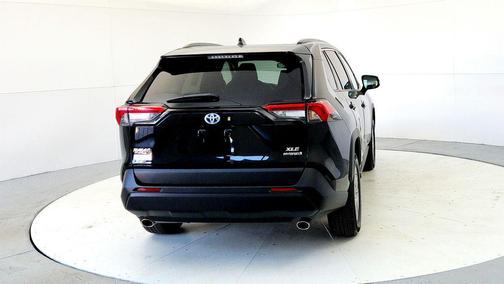 Midnight Black Metallic 2024 Toyota RAV4 Hybrid XLE