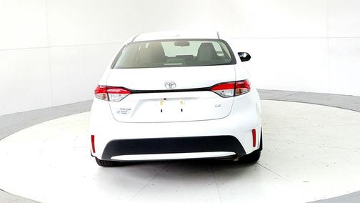 White 2022 Toyota Corolla LE