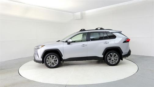 Silver Sky Metallic 2025 Toyota RAV4 Hybrid XLE Premium