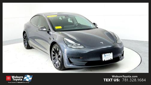 Midnight Silver Metallic 2023 Tesla Model 3 Performance