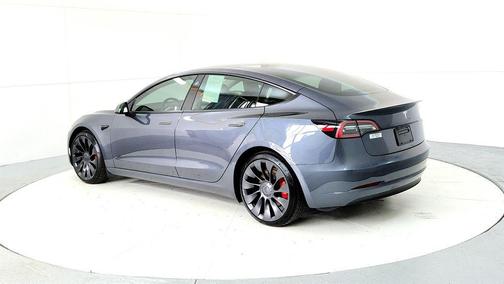 Midnight Silver Metallic 2023 Tesla Model 3 Performance