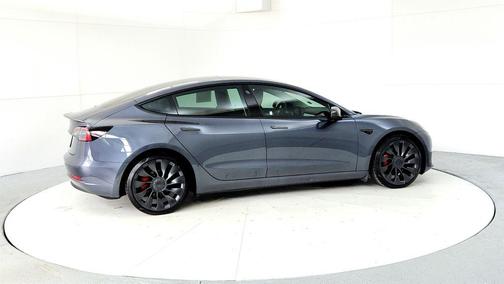Midnight Silver Metallic 2023 Tesla Model 3 Performance