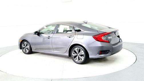 Modern Steel Metallic 2018 Honda Civic EX-T