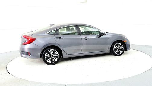 Modern Steel Metallic 2018 Honda Civic EX-T