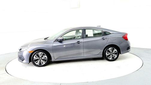 Modern Steel Metallic 2018 Honda Civic EX-T