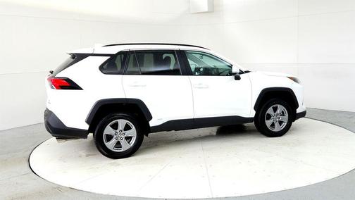 White 2022 Toyota RAV4 Hybrid LE