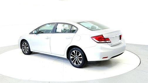 Alabaster Silver Metallic 2014 Honda Civic EX