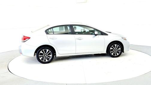 Alabaster Silver Metallic 2014 Honda Civic EX