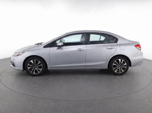 Alabaster Silver Metallic 2014 Honda Civic EX