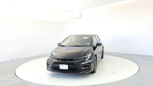 Midnight Black Metallic 2024 Toyota Corolla SE
