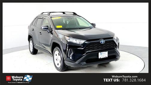 Midnight Black Metallic 2021 Toyota RAV4 Hybrid LE