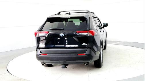 Midnight Black Metallic 2021 Toyota RAV4 Hybrid LE