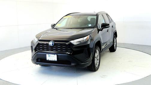 Midnight Black Metallic 2024 Toyota RAV4 Hybrid XLE