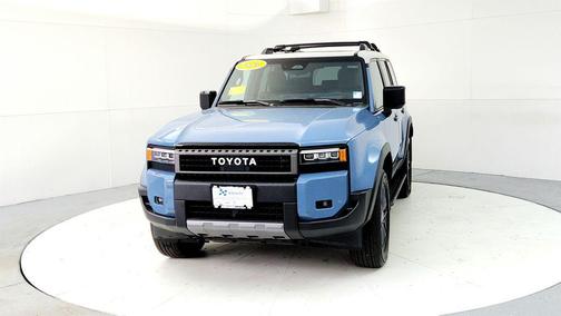 Heritage Blue/Gray Scape Roof 2026 Toyota Land Cruiser Base