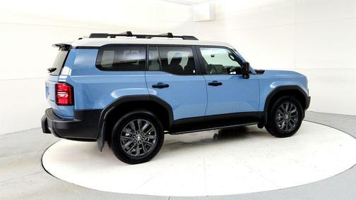 Heritage Blue/Gray Scape Roof 2026 Toyota Land Cruiser Base