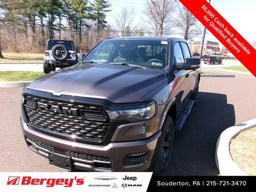 Granite Crystal Metallic Clearcoat 2026 RAM 1500 Big Horn/Lone Star
