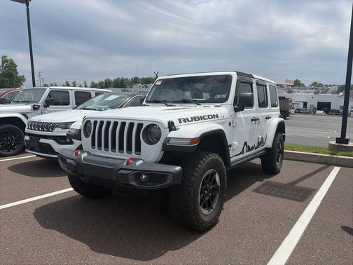 Bright White Clearcoat 2018 Jeep Wrangler Unlimited Rubicon