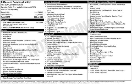 2024 Jeep Compass Limited