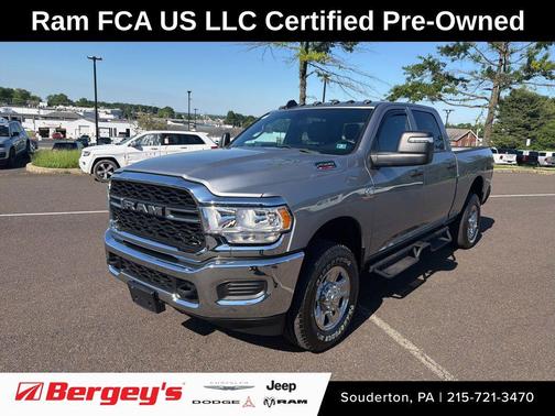 Billet Silver Metallic Clearcoat 2024 RAM 2500 Tradesman Crew Cab 4x4 6'4' Box