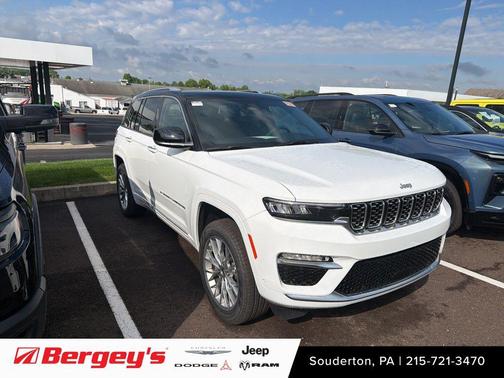 Bright White Clearcoat 2024 Jeep Grand Cherokee Summit