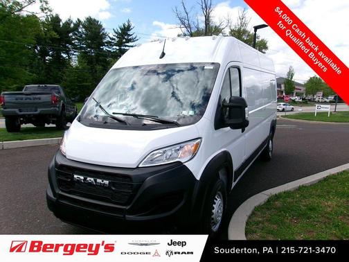 Bright White Clearcoat 2026 RAM ProMaster 2500 Tradesman