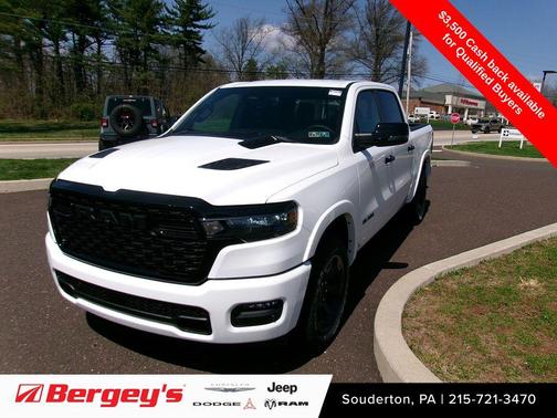 Bright White Clearcoat 2026 RAM 1500 Big Horn/Lone Star