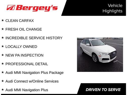 2018 Audi Q3 2.0T Premium Plus