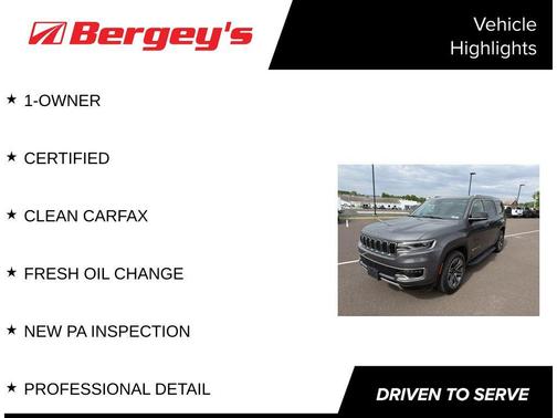 Baltic Gray Metallic Clearcoat 2024 Jeep Wagoneer Series II 4x4