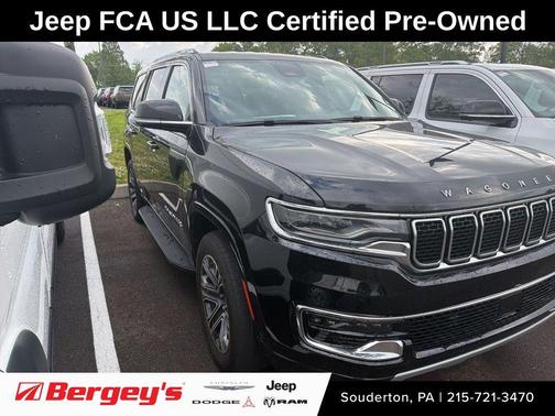 Diamond Black Crystal Pearlcoat 2024 Jeep Wagoneer Series II 4x4