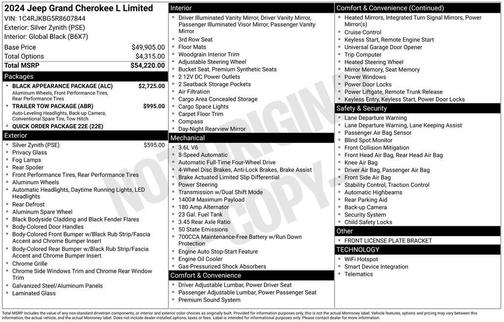 2024 Jeep Grand Cherokee L Limited