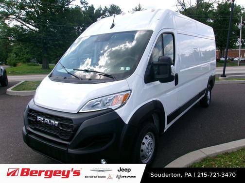 Bright White Clearcoat 2025 RAM ProMaster 2500 Tradesman