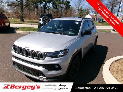 Silver Zynith Metallic Clearcoat 2026 Jeep Compass Latitude
