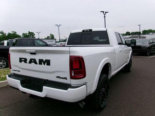 Bright White Clearcoat 2026 RAM 2500 Limited Mega Cab 4x4 6'4' Box