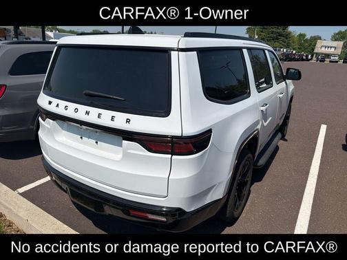 Bright White Clearcoat 2024 Jeep Wagoneer Series II Carbide 4x4