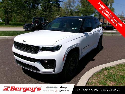 bright white clearcoat 2026 Jeep Grand Cherokee Summit
