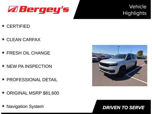 Silver Zynith 2024 Jeep Wagoneer Series II Carbide 4x4