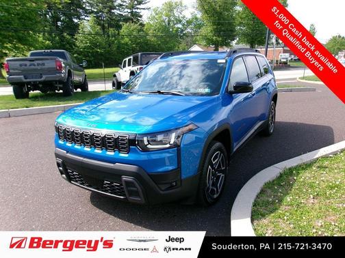 Hydro Blue Pearlcoat 2026 Jeep Cherokee Laredo 4x4