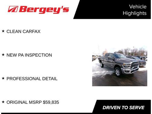 2025 RAM 2500 Big Horn Crew Cab 4x4 6'4' Box