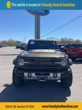 SHELTER GREEN 2024 Ford Bronco Raptor